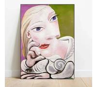 LTjiajuypd Canvas Poster And Print Canvas Painting Pablo Picasso Famous Painter Wall Art Abstract Picture For Living Room Home Decor(60x80cm)