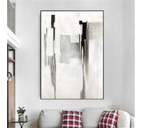 LTjiajuypd Canvas Prints Grey Wall Decor Picture Art Abstract Oil Paintings On Canvas Modern Painting Living Room Home Decoration(70x110cm)