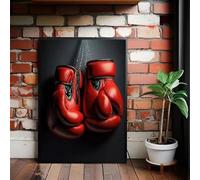 LTjiajuypd Classic Boxing Gloves Posters Wall Art Modern Canvas Paintings And Print Picture For Boxing Gymnasium Room Home Decor(60x90CM/Frameless)