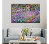 LTjiajuypd Classical Madame Monet and Her Son Oil Painting Print Claude Monet Vintage Poster Wall Canvas Painting Bedroom Decor(40x60CM/Frameless)