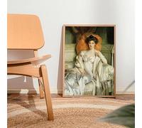 LTjiajuypd John Singer Sargent Famous Painter Female Portrait Poster Elegant Woman Canvas Prints Painting Wall Art For Room Home Decor(60x80cm/Frameless)