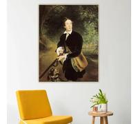 LTjiajuypd Karl Bryullov Portrait of A. K. Tolstoy in his youth Canvas Prints Oil Painting Art Picture Home Living Room Decoration(60x80cm)