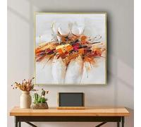 LTjiajuypd Nordic Prints Abstract Nude Body Oil Paintings Modern Canvas Art with Delicate Human Body Outlines Wall Decor for Home(40x40cm)