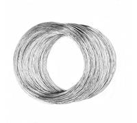 LTKJ 0.15mm 32Ft 304 Stainless Steel Wire for DIY Arts, Crafts, Jewelry Making, Bonsai Training, Garden Wire