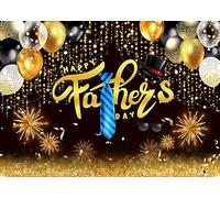 LTLYH 7x5ft Happy Father's Day Photography Backdrop Father's Day Decoration for Photography Father's Day Party Decor Father's Day Banner Backdrops for Photography 180…