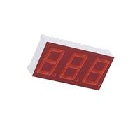 LTM-8522HR Display: LED 7-Segment 14.22mm 0.56" No.Char: 3 red 0.8-2.4mcd LITEON