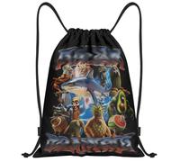 LTMCTUK Italiian Brrainrrot Drawstring Backpacks, Outdoor Sport Bag | Italiian Brrainrrot Cute Sackpack String Bag, Large Capacitly Draw String Bags, Travel Gift for Friends