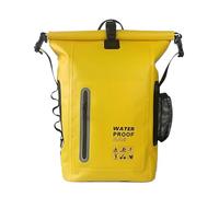 LTMGL Dry Bag Waterproof 25L-Floating&Lightweight Dry Sack for Women Waterproof Backpack for Kayaking, Boating, Fishing, Swimming, Camping, Hiking-Roll-Top Seal&Adjustable Shoulder Straps (Yellow)