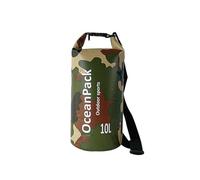 LTMGL Dry Bag Waterproof for Women, 5L/10L/20L Roll Top Lightweight Dry Storage Bag Backpack for Travel, Swimming, Boating, Kayaking, Camping & Beach (GREEN CAMO, 10L)