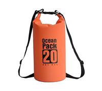 LTMGL Floating Waterproof Dry Bag 5L/10L/15L/20L for women-Lightweight&Durable Dry Sack Backpack for Kayaking, Swimming, Camping, Hiking-Soft&Abrasion-Resistant with Roll-Top Closure (ORANGE, 20L)