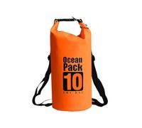 LTMGL Floating Waterproof Dry Bag 5L/10L/15L/20L, Roll Top Sack for Kayaking, Swimming, Camping, Hiking, Beach, Fishing, Diving Heavy Duty Straps (Multiple Colors Available) (ORANGE, 10L)