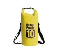 LTMGL Floating Waterproof Dry Bag 5L/10L/15L/20L, Roll Top Sack for Kayaking, Swimming, Camping, Hiking, Beach, Fishing, Diving Heavy Duty Straps (Multiple Colors Available) (YELLOW, 10L)