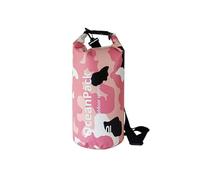 LTMGL Waterproof Dry Bag 5L/10L/20L for men- PVC Material, Camo Design, Single/Dual Shoulder Straps for Kayaking, Swimming, Beach, Boating & Outdoor Activities (PINK CAMO, 10L)