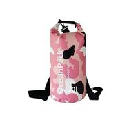 LTMGL Waterproof Dry Bag 5L/10L/20L for men- PVC Material, Camo Design, Single/Dual Shoulder Straps for Kayaking, Swimming, Beach, Boating & Outdoor Activities (PINK CAMO, 20L)