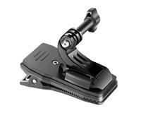 LTMSAQRS Compatible for GoPro, DJI Backpack Strap Clip Mount with 360 Rotation