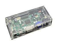 LTN156AT02 Controller Board HDMI-compatible DVI VGA Audio Driver Kit 14/15.6" Display 1366X768 LVDS 1ch 6-bit 40 Pin LCD Panel(Board Acrylic BOX)