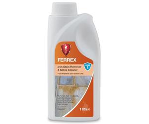 LTP Ferrex Stone Cleaner| removes Rust outbreaks, Rust discolouration & Cement Mortar Stains from Ferrous Hard Stones-Contains Phosphoric Acid; Phosphoric Acid content <16%. (1 Litre)
