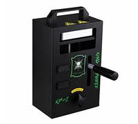 LTQ Vapor 4.5x4.7Inch Dual Aluminum Plates Heat Press Kit 4 Ton 600W Hydraulic Heat Press with Digital Temperature Control, Aluminium Plates, Green