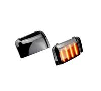 LTQSIV 2pcs Dynamic Mirror Light Blinker Turn Signal For CITROEN For JUMPER RELAY 2006-2019(Black)