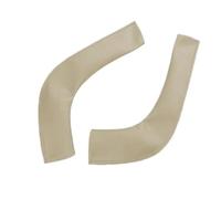 LTQSIV for Cayenne 2011 2012 2013 2014 2015 2016 Car Door Center Armrest Handle Leather Cover Trim(Center Armrest Beige)