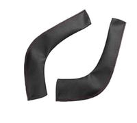 LTQSIV for Cayenne 2011 2012 2013 2014 2015 2016 Car Door Center Armrest Handle Leather Cover Trim(Center red line)