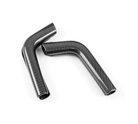 LTQSIV for Cayenne 2011-2017 ABS Carbon Fiber Car Styling Door Panels Armrest Handle Pull Cover Interior Accessories Trim(Door Handle)