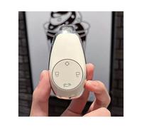 LTQSIV Key Shell Accessories Car Key Cover Control Shell Case Protector Auto Accessories For Leapmotor For Leap C11 T03 S01 2021 2022 2023 (Silver Style-White)
