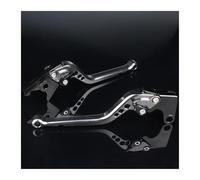 LTQSIV Motorcycle Handlebar Parts CNC Aluminum Adjustable Motorcycle Drum Brakes Right Left Levers For Vespa For Sportique PX LML PK ET3 For Primavera PX For Rally V90 T5 (177mm Gray)