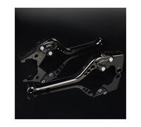 LTQSIV Motorcycle Handlebar Parts CNC Aluminum Adjustable Motorcycle Drum Brakes Right Left Levers For Vespa For Sportique PX LML PK ET3 For Primavera PX For Rally V90 T5 (177mm Black)