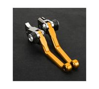 LTQSIV Motorcycle Handlebar Parts CNC Pivot Brake Clutch Lever For SUZUKI For DR-Z 400 E/S/SM DR250R DRZ400S DRZ400SM Motorcycle Accessories Dirt Bike Off-Road (A pair gold)