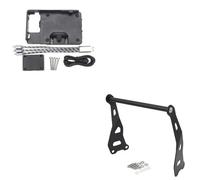 LTQSIV Motorcycle Phone Mount For Royal Enfield Himalayan 2016 2017 2018 2019 2020 12 / 22mm Motorcycle Phone GPS Navigaton Plate Bracket Bar Mount Navigation Holder(B 12mm)