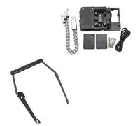 LTQSIV Motorcycle Phone Mount Motorcycle Navigation Phone Mount Bracket Accessories For NC750 NC700D 2014 2015 2016 2017 2018 2019 2020 Navigation Holder(B 22mm)