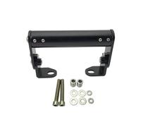 LTQSIV Motorcycle Phone Mount Motorcycle Phone Holder Stand Adjustable GPS Navigation Plate Bracket For XL750 CB500X CBR600RR NC750X Navigation Holder(Black)