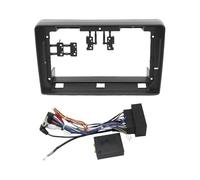 LTQSIV Stereo Panel Frame 2Din Car Radio Fascia For Citroen For Jumper 2006+ DVD Stereo Frame Head Unit Mounting Dash Panel Trim Kit(Frame cable canbus-A)