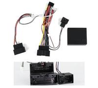 LTQSIV Stereo Panel Frame 2din Car Radio Fascia Frame Adapter Canbus Box Cable For Ford For Focus 3 2012-2017 DVD CD Stereo Player Panel Dash Mount Frame Kit(Canbus Cable B)