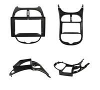 LTQSIV Stereo Panel Frame 9 Inch 2 Din Car Dashboard Frame DVD Frame Radio Panel Frame Navigation Panel For Peugeot 206 2002-2008 MP5 Player Kit