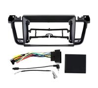 LTQSIV Stereo Panel Frame 9 INCH 2Din Android Car Radio Frame Fascia For Peugeot 508 2011-2018 Dash Kit DVD Head Unit Panel Stereo Cover GPS Adapter