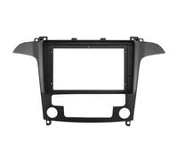 LTQSIV Stereo Panel Frame 9 Inch Car Frame Fascia Adapter Android Radio Dash Fitting Panel Kit For Ford S-MAX 2006-2015(AUTO AC)