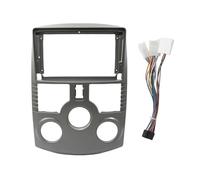 LTQSIV Stereo Panel Frame 9 Inch Car Radio Fascia Frame 2DIN Install Panel Dashboard For TOYOTA For RUSH For DAIHATSU For TERIOS For MANULA AC 2006-2016(Grey Frame Cable)