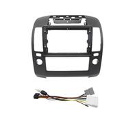 LTQSIV Stereo Panel Frame Car Frame Fascia Adapter Android Radio Dash Fitting Panel Kit For Nissan For Navara D40 For Frontier For Pathfinder 2004-2014 9 Inch(Full Set A Mod Black)
