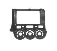 LTQSIV Stereo Panel Frame Car Radio Fascia For Fit Jazz 2002 2003 2004 2005 2006 2007 2008 Auto Stereo Install Plastic Dash Panel Mount Frame Kit(GRAY,LHD)