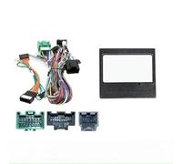 LTQSIV Stereo Panel Frame For BUICK For Regal For Opel For Insignia 2014 Car Frame Fascia Adapter Decode Radio Dash Fitting Panel Kit Canbus Box Cable Harness(Set A)