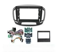 LTQSIV Stereo Panel Frame For BUICK For Regal For Opel For Insignia 2014 Car Frame Fascia Adapter Decode Radio Dash Fitting Panel Kit Canbus Box Cable Harness(Frame B Set B)
