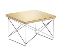 LTR Side Table - Chrome-pleated top - Charles & Ray Eames, 1950 Feuille d'Or