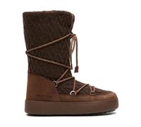 Ltrack Knit Boots - female - Moon Boot - Winter Boots - Brown - 8 UK - Shoes 8 UK