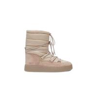 LTrack Suede and Nylon Boots - female - Moon Boot - Winter Boots - Beige - 7 UK - Shoes 7 UK