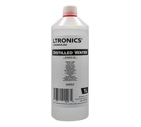 LTronics Distilled Water Purified Ultra Pure Lab Grade Steam Distilled H2O - 1L