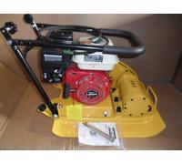 LTS C80 Compactor/Wacker Plate - 30cm Compaction Depth, Low Vibration, 5.5hp, Yellow
