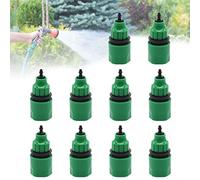 Ltsbaed 10pcs Plastic Garden Hose Fittings 4/7 and 8/11 Hose Connector Plastic Hose Connector for Inner Diameter 4-9mm Garden Hose