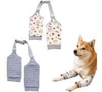 Ltsbaed 2 Pieces Dog Leg Protector Elbow Pad Dog Joint Protector for Medium Large Dogs (XXL)